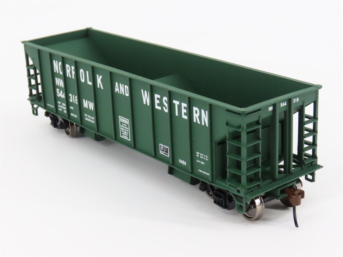 HO Walthers Gold 932-34236 N&amp;W Norfolk &amp; Western 2-Bay Ballast Hoppers 3-Pack