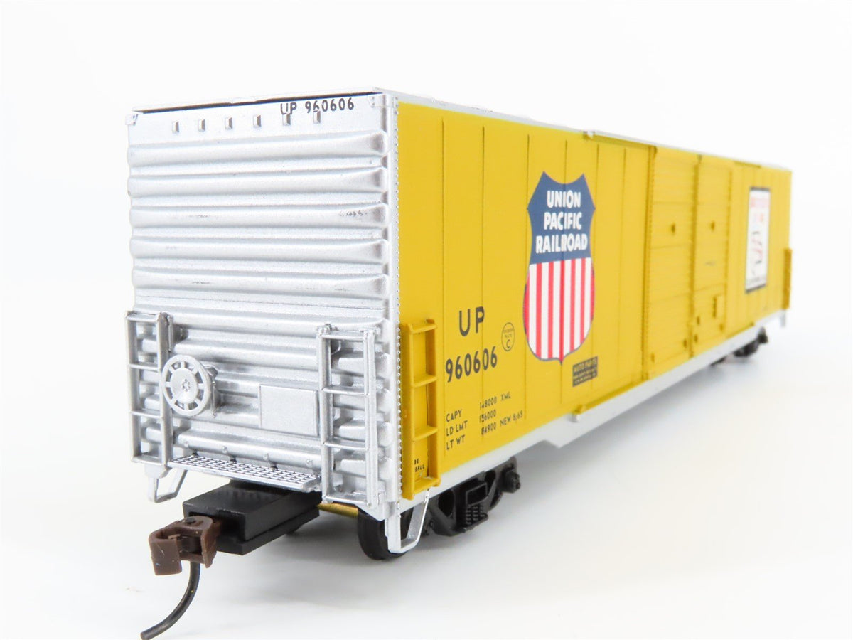 HO Walthers 932-23583 UP Union Pacific 60&#39; Box Car #960606 &amp; #960603 2-Pack