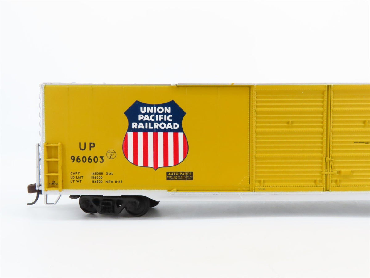 HO Walthers 932-23583 UP Union Pacific 60&#39; Box Car #960606 &amp; #960603 2-Pack