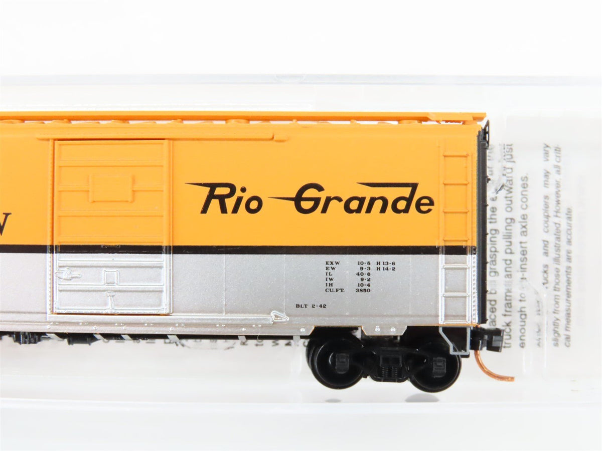 N Scale Micro-Trains MTL 02000866 DRGW Rio Grande 40&#39; Standard Boxcar #69789