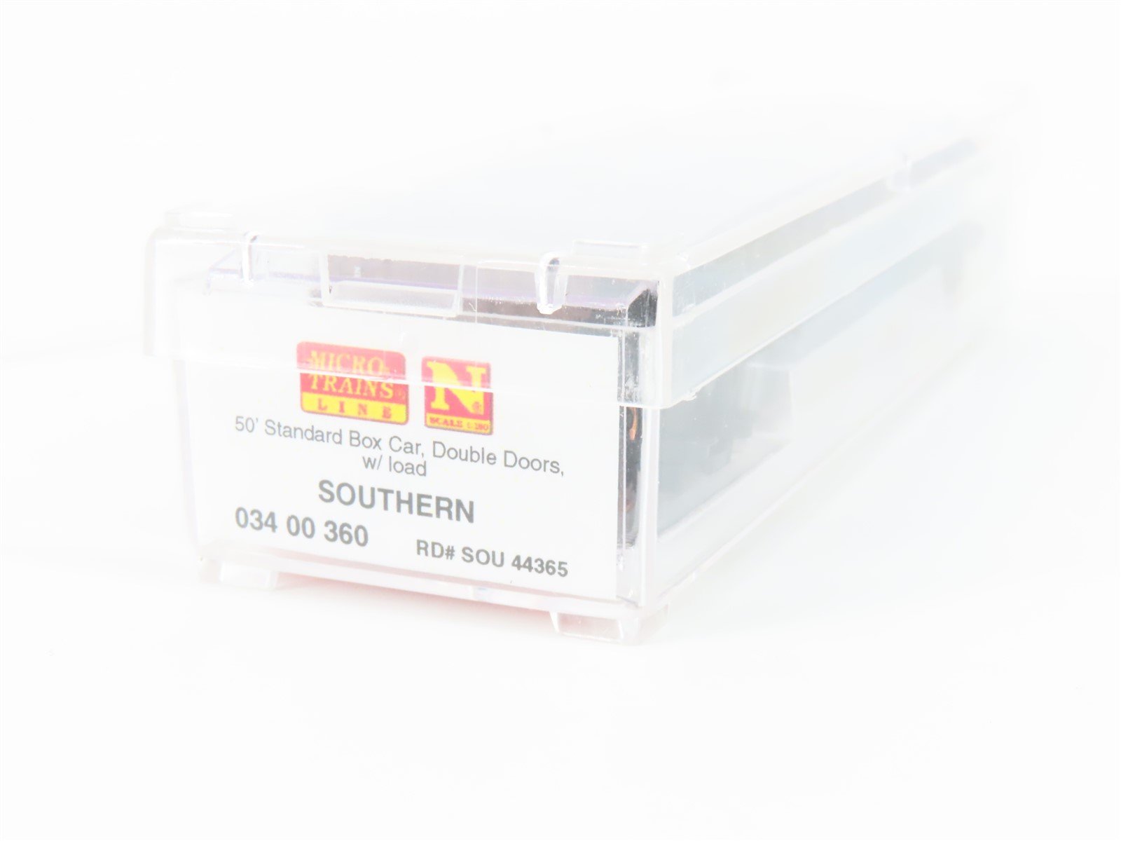 N Scale Micro-Trains MTL 03400360 Southern 50' Standard Boxcar #44365 w/Load
