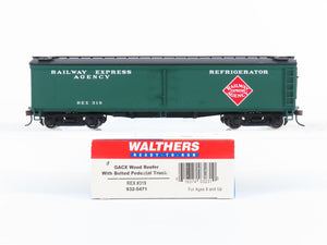 HO Walthers 932-5471 REX / REA Railway Express Agency GACX 50' Wood Reefer #319