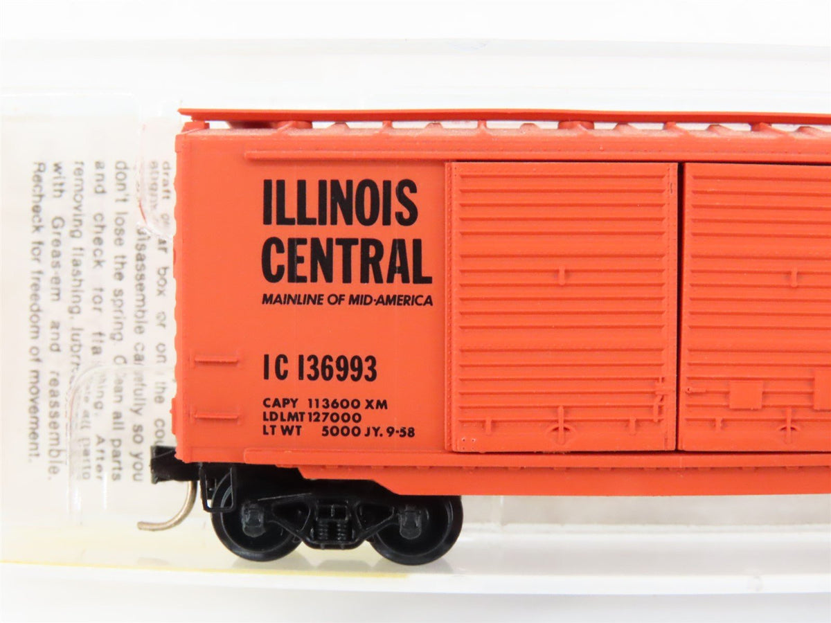 N Scale Micro-Trains MTL/Kadee 23090 IC Illinois Central 40&#39; Boxcar #136993