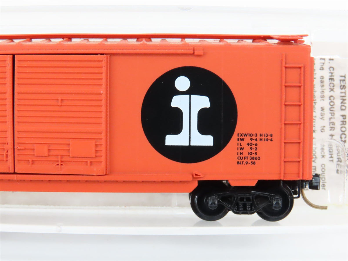 N Scale Micro-Trains MTL/Kadee 23090 IC Illinois Central 40&#39; Boxcar #136993