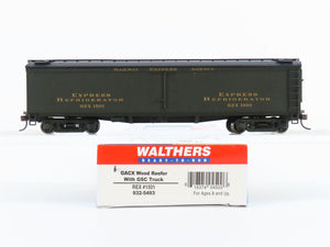 HO Walthers 932-5493 REX / REA Railway Express Agency GACX 50' Wood Reefer #1501