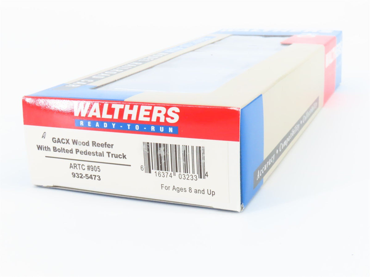 HO Walthers 932-5473 ARTC American Refrigerator GACX 50&#39; Wood Reefer #905