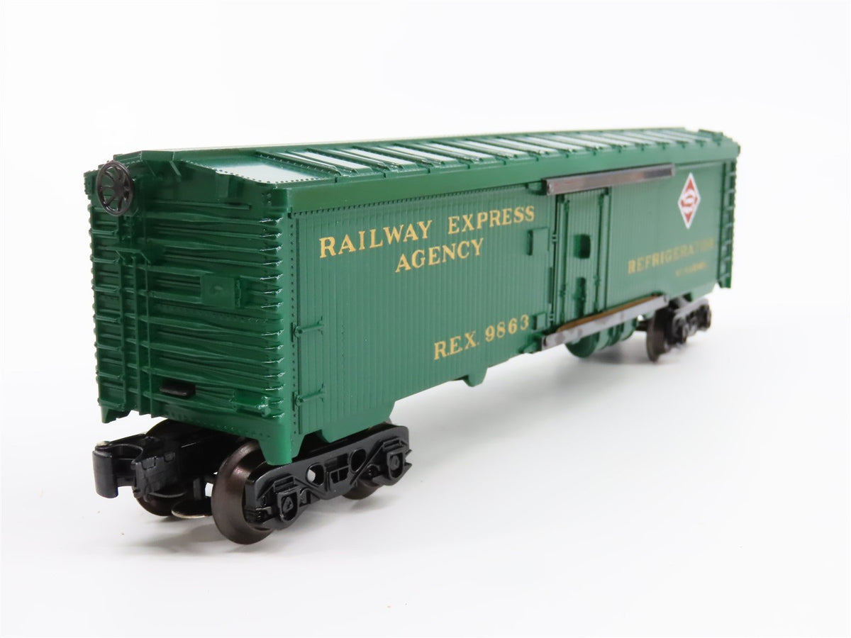 O Gauge 3-Rail Lionel 6-9863 REX Railway Express Billboard Reefer #9863