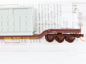 N Scale Micro-Trains MTL 109220 UP Union Pacific HW Depressed Flatcar #50001