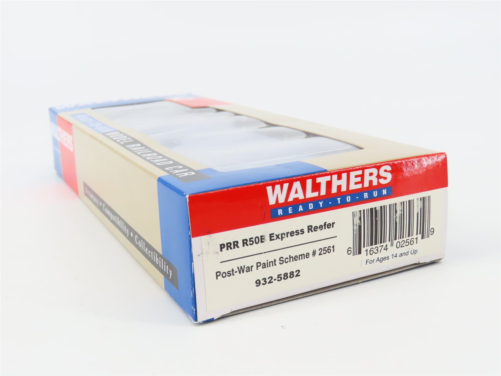 HO Scale Walthers 932-5882 PRR Pennsylvania 50' R50B Express Reefer #2561