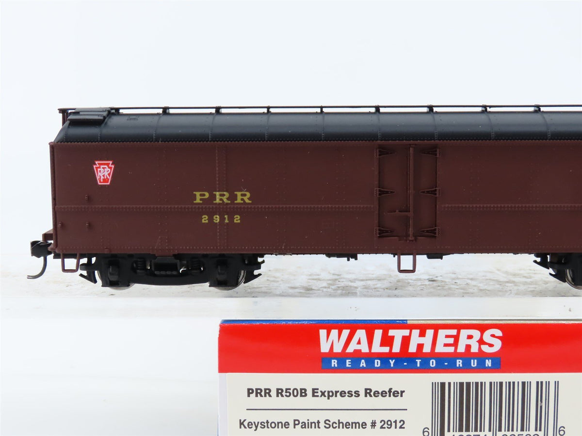 HO Scale Walthers 932-5883 PRR Pennsylvania 50&#39; R50B Express Reefer #2912