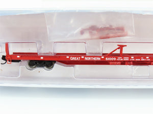 N Scale Trainworx 28502-06 GN Great Northern 85' Flatcar #61009