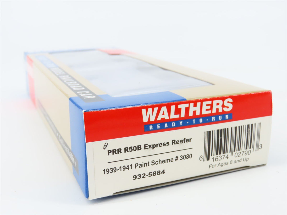 HO Scale Walthers 932-5884 PRR Pennsylvania 50&#39; R50B Express Reefer #3080