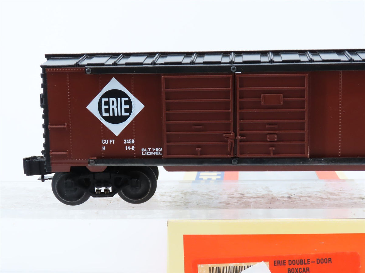 O Gauge 3-Rail Lionel 6-19255 ERIE Double Door Box Car #19255