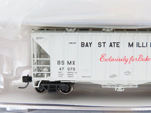 N Scale Athearn BSMX Bay State Milling 2 Hopper Car 3-Pack