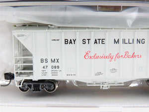 N Scale Athearn BSMX Bay State Milling 2 Hopper Car 3-Pack