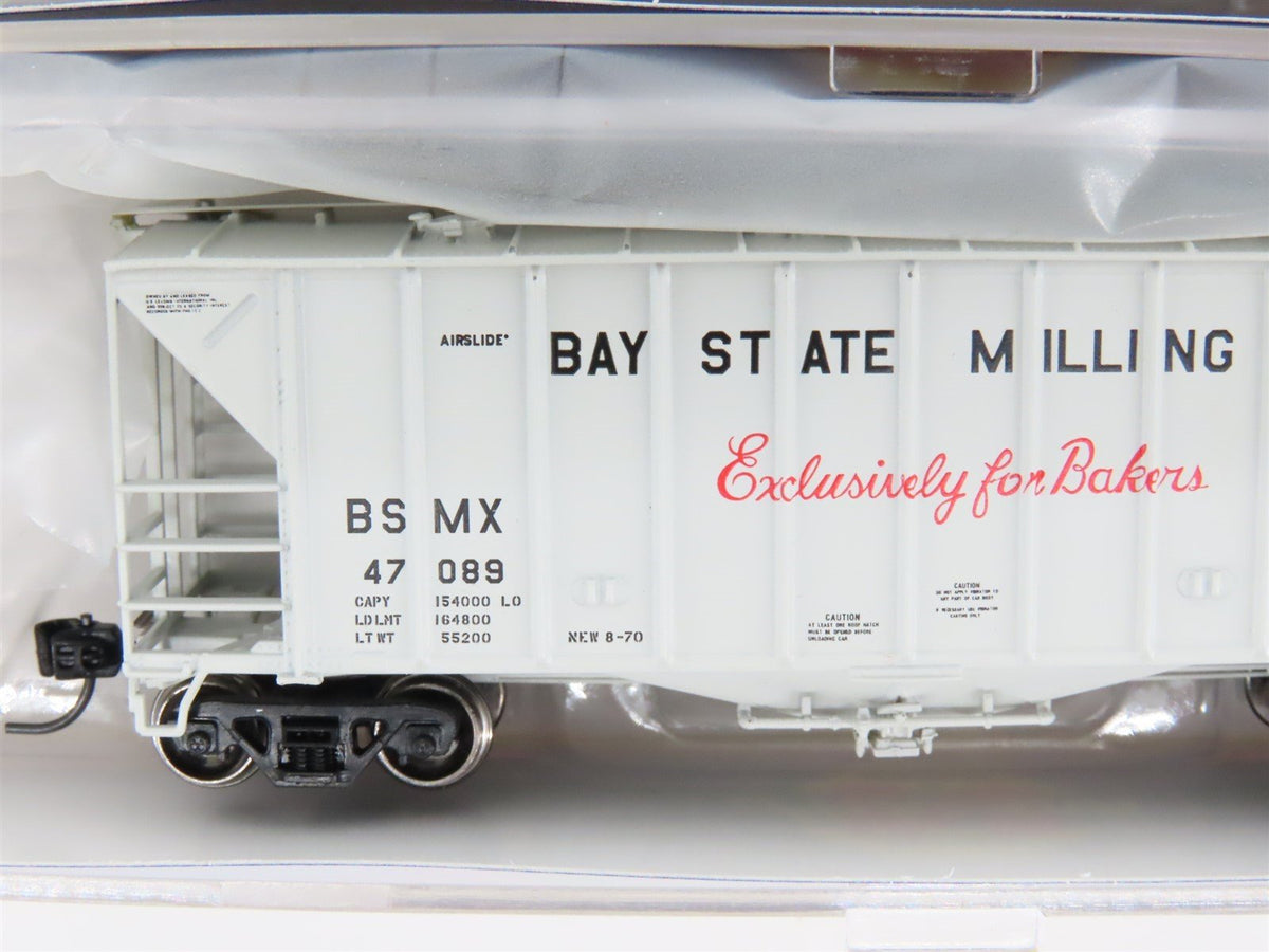 N Scale Athearn BSMX Bay State Milling 2 Hopper Car 3-Pack