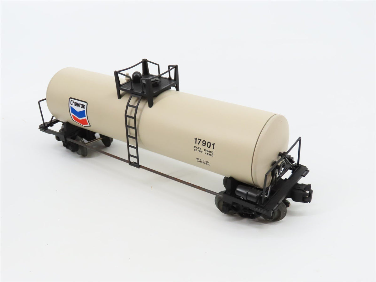 O Gauge 3-Rail Lionel 6-17901 Chevron Uni-Body Tank Car #17901