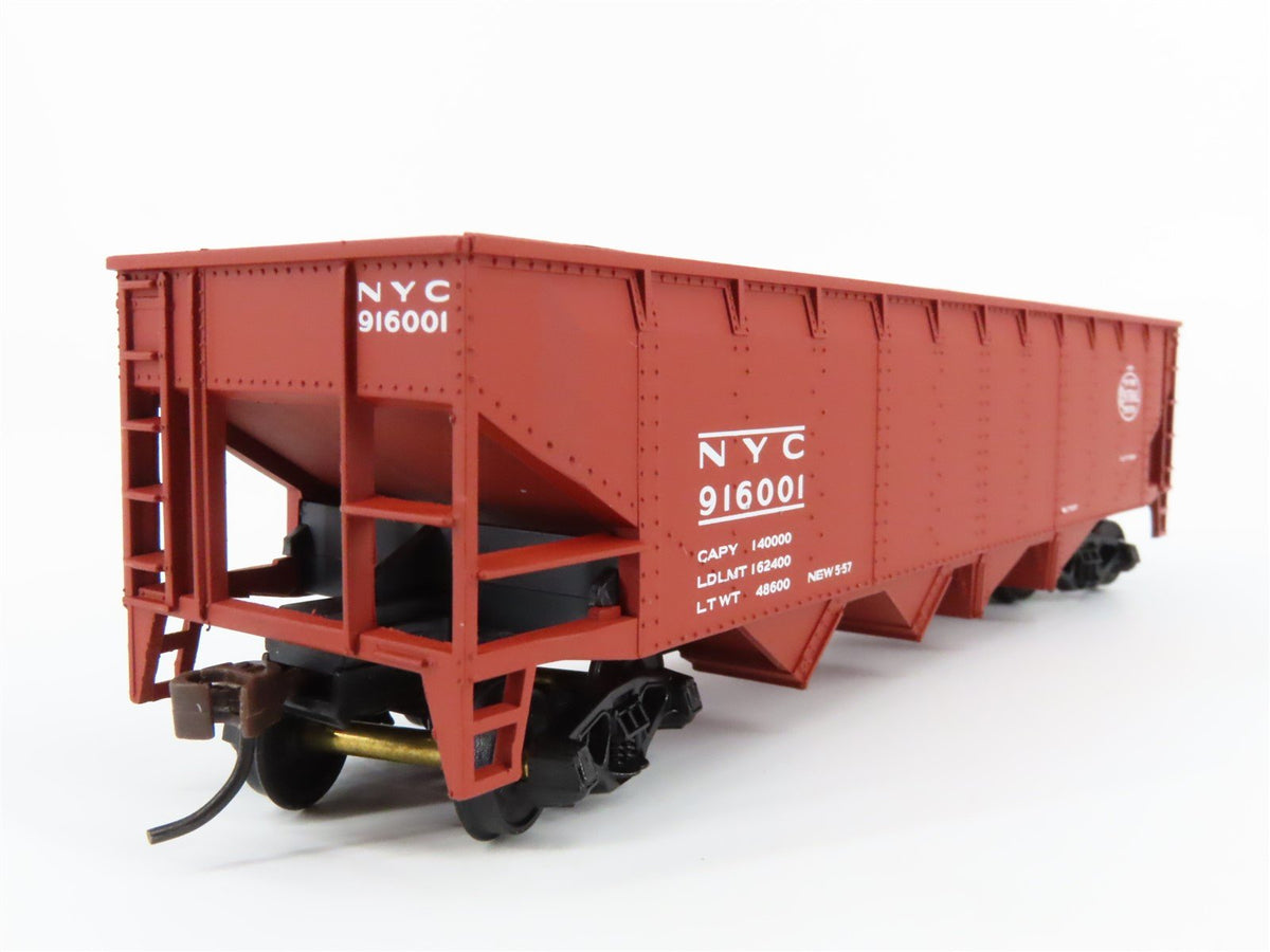 HO Scale Walthers Trainline 931-654 NYC New York Central 4-Bay Hopper #916001