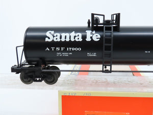 O Gauge 3-Rail Lionel 6-17900 ATSF Santa Fe Uni-Body Tank Car #17900