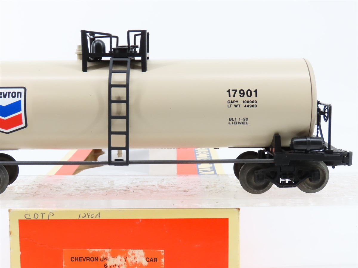 O Gauge 3-Rail Lionel 6-17901 Chevron Uni-Body Tank Car #17901