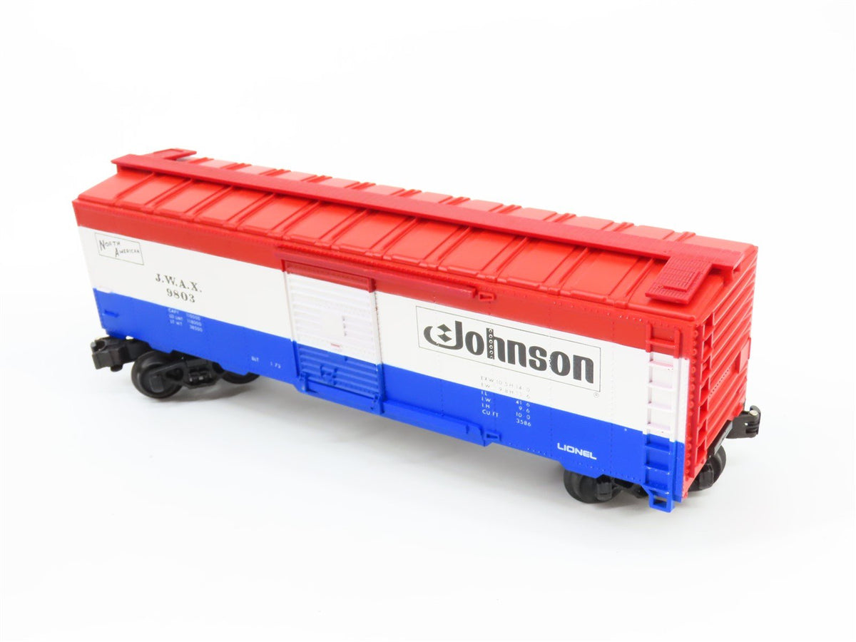 O Gauge 3-Rail Lionel 6-9803 JWAX Johnson Wax Single Door Box Car #9803