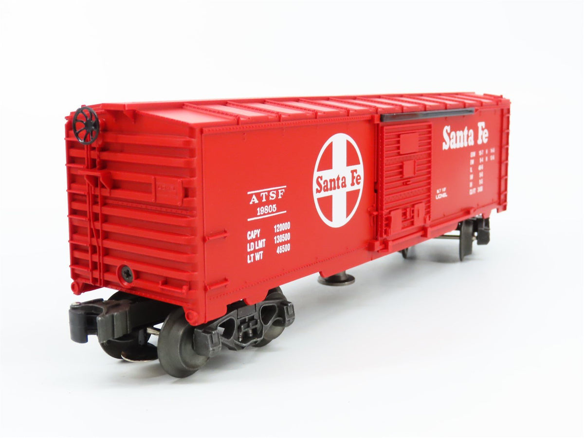 O Gauge 3-Rail Lionel 6-19805 ATSF Santa Fe Operating Box Car #19805