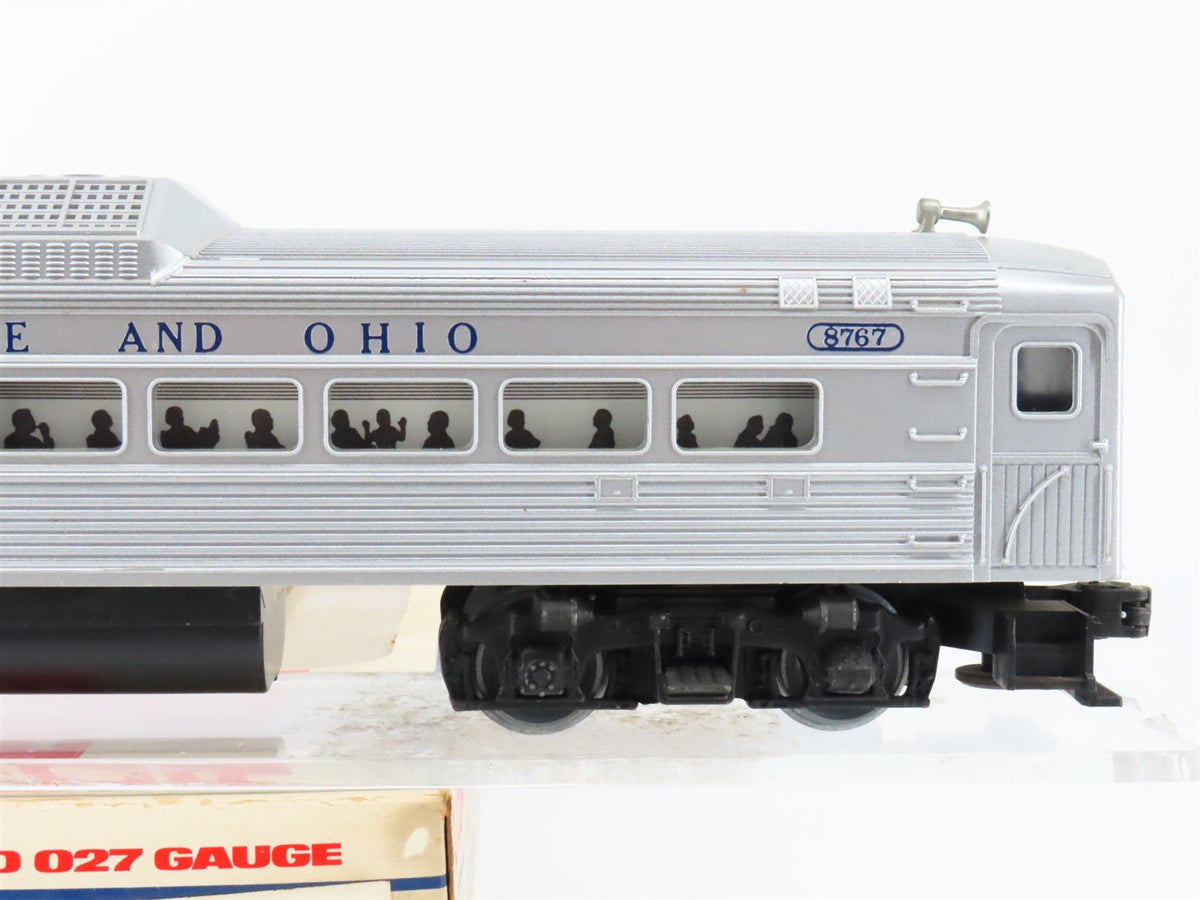 O Gauge 3-Rail Lionel 6-8767 B&amp;O Baltimore Ohio RDC1 Diesel Loco #8767 UNPOWERED