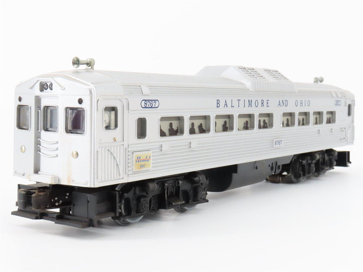 O Gauge 3-Rail Lionel 6-8767 B&amp;O Baltimore Ohio RDC1 Diesel Loco #8767 UNPOWERED