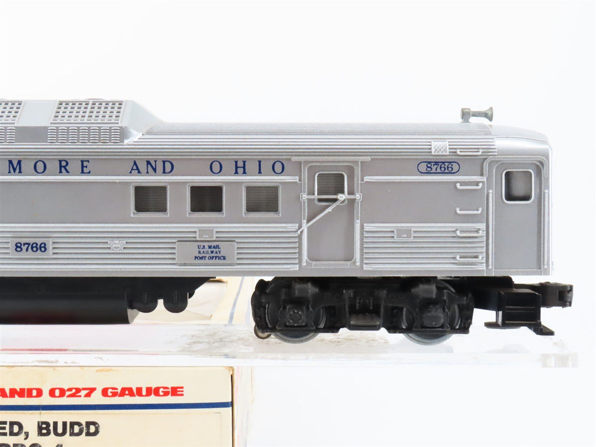 O Gauge 3-Rail Lionel 6-8766 B&amp;O Baltimore Ohio RDC4 Diesel Locomotive #8766