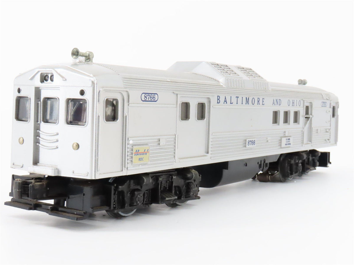 O Gauge 3-Rail Lionel 6-8766 B&amp;O Baltimore Ohio RDC4 Diesel Locomotive #8766