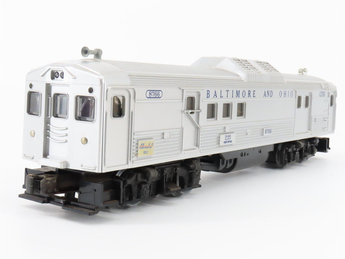 O Gauge 3-Rail Lionel 6-8766 B&amp;O Baltimore Ohio RDC4 Diesel Locomotive #8766