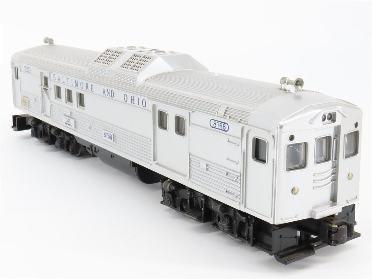 O Gauge 3-Rail Lionel 6-8766 B&amp;O Baltimore Ohio RDC4 Diesel Locomotive #8766