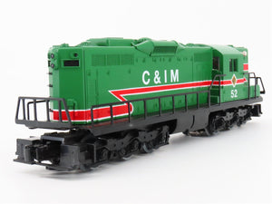 O Gauge 3-Rail Lionel 6-18823 C&IM Chicago Illinois Midland SD9 Diesel Loco #52