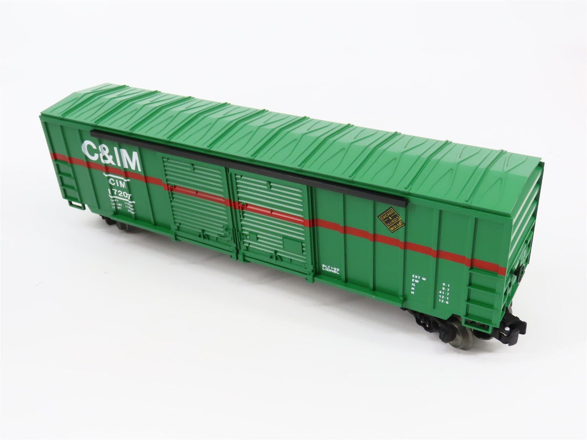 O Gauge 3-Rail Lionel 6-17207 C&amp;IM Chicago &amp; Illinois Midland Box Car #17207