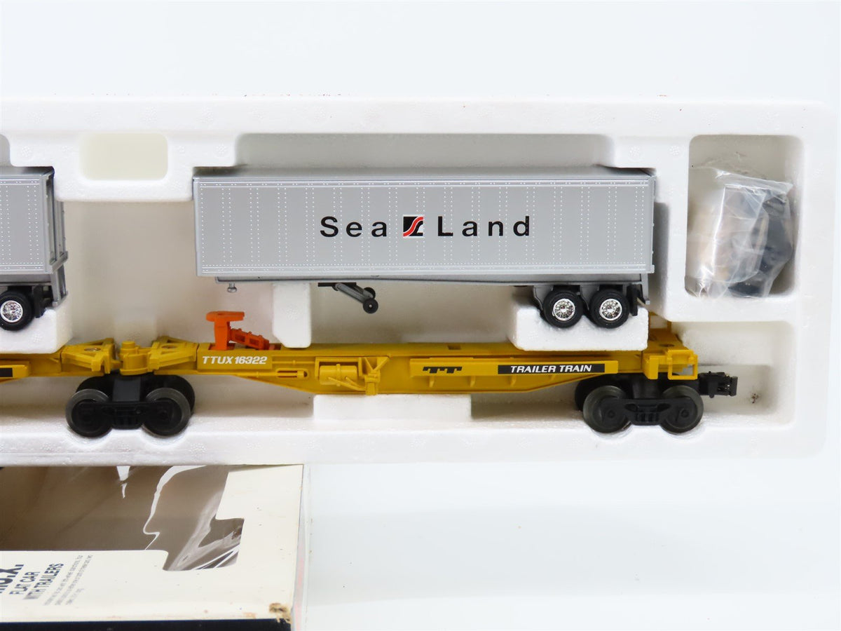 O Gauge 3-Rail Lionel 6-16322 TTUX Sealand Trailer Train Flat Car #16322