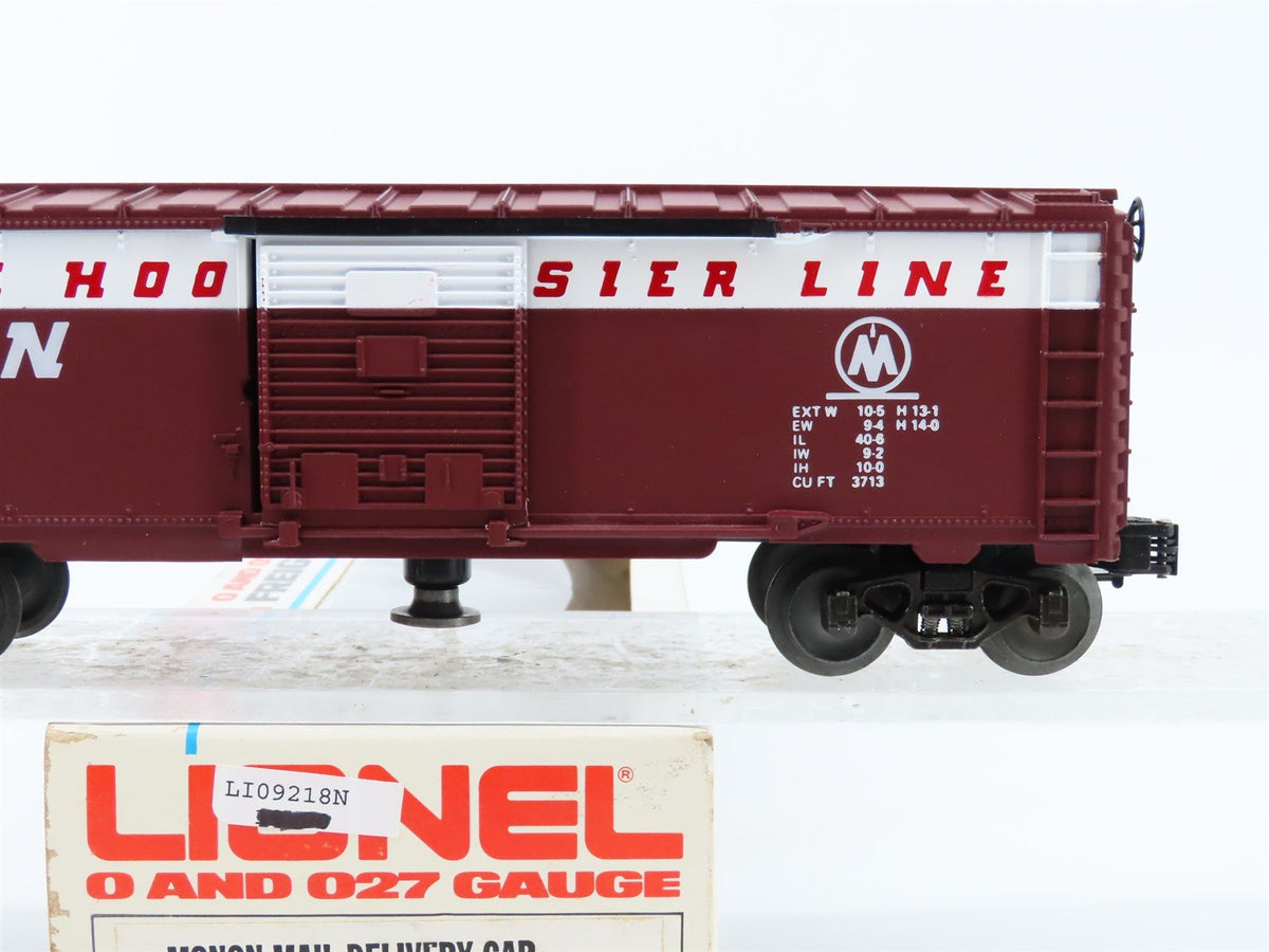 O Gauge 3-Rail Lionel 6-9218 CIL Monon Mail Delivery Car #9218