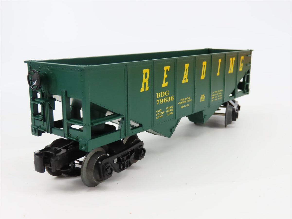 O Gauge 3-Rail Lionel 6-16460 RDG Reading 2-Bay Open Hopper #79636