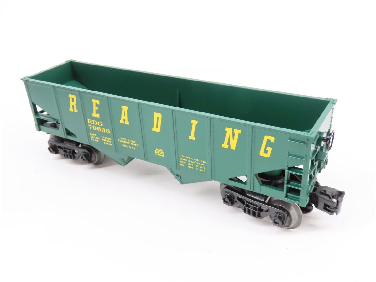 O Gauge 3-Rail Lionel 6-16460 RDG Reading 2-Bay Open Hopper #79636