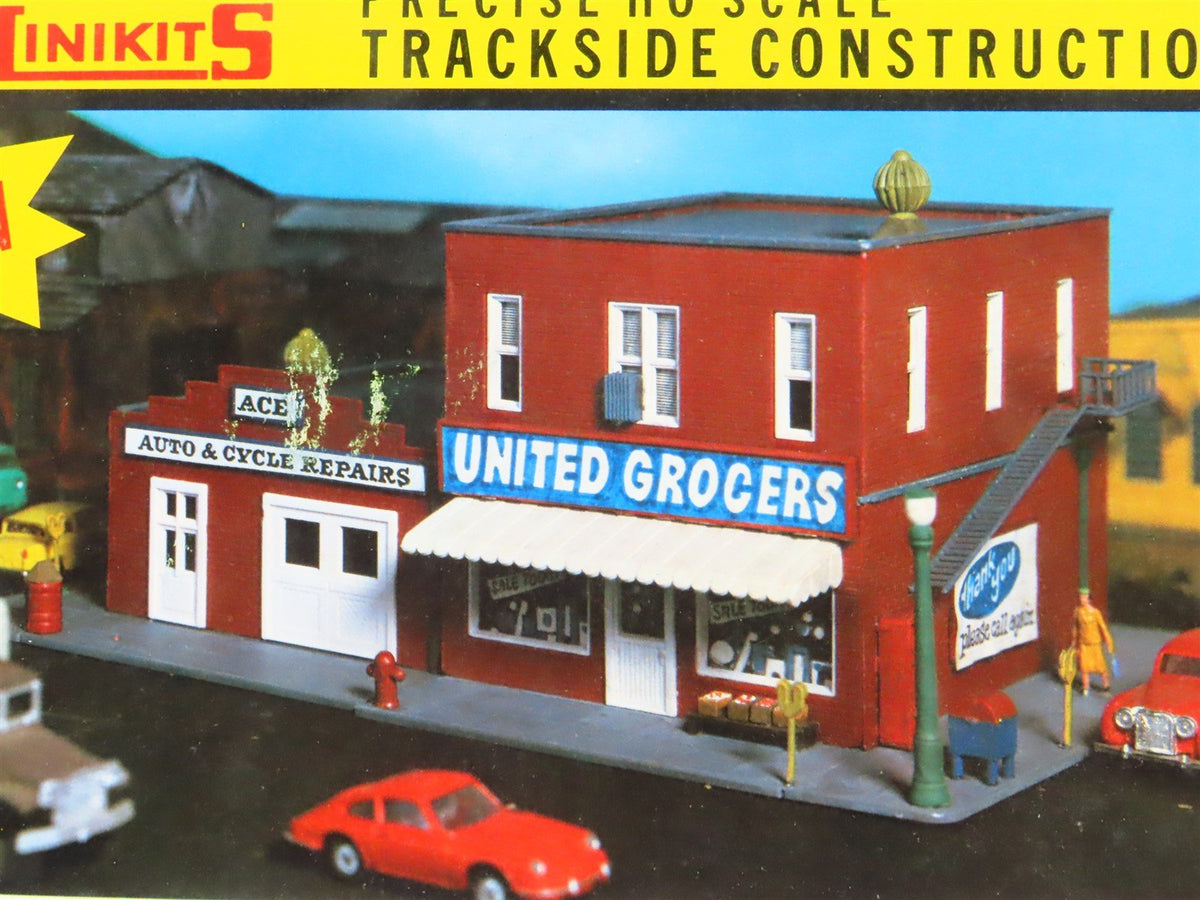 HO 1/87 Scale AHM Minikits Kit 5861 &quot;Uncle Al&#39;s&quot; United Grocery Store