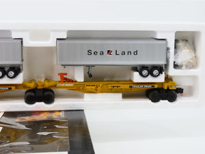 O Gauge 3-Rail Lionel 6-16322 TTUX Sealand Trailer Train Flat Car #16321-16322