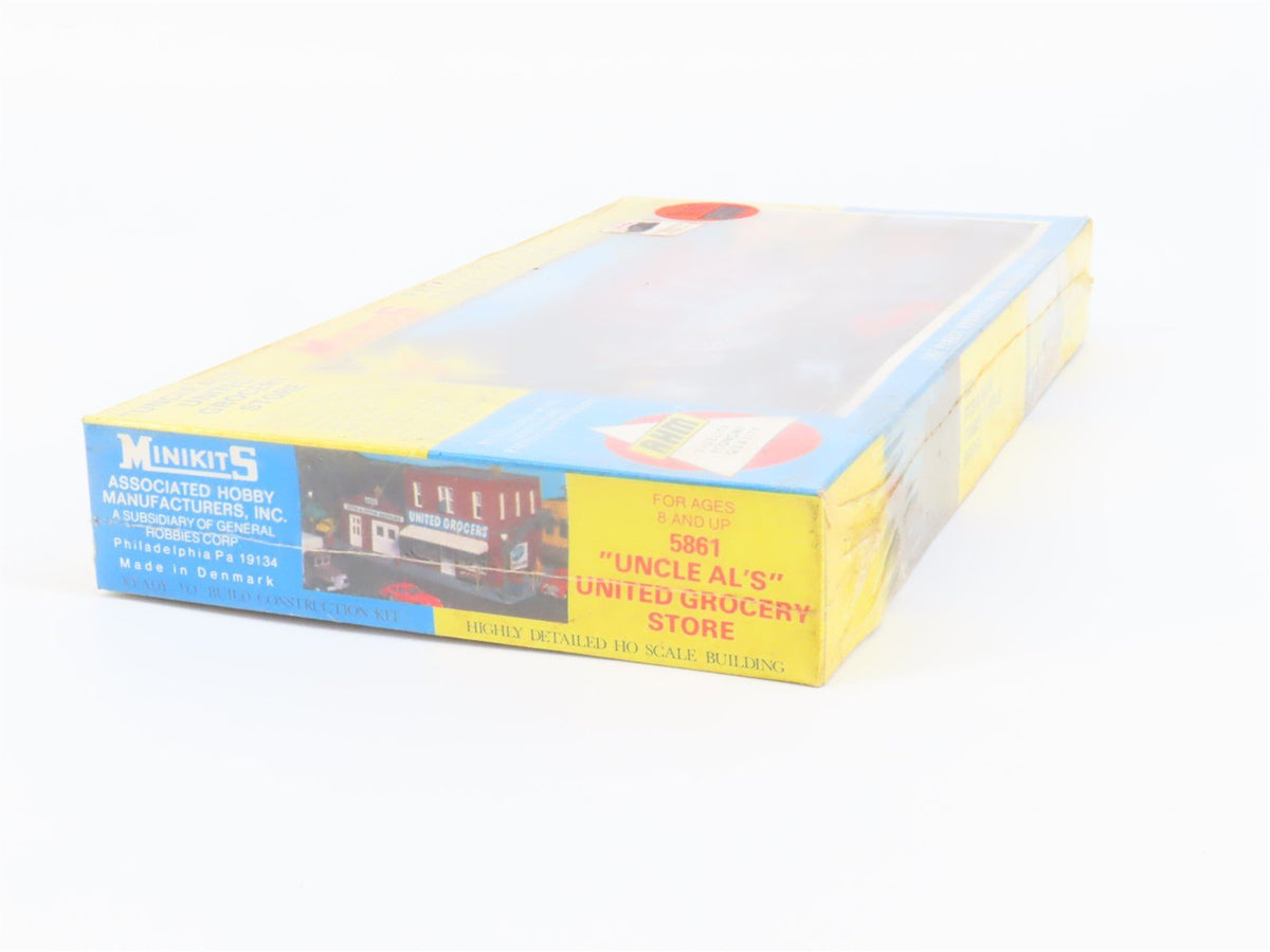 HO 1/87 Scale AHM Minikits Kit 5861 &quot;Uncle Al&#39;s&quot; United Grocery Store - Sealed