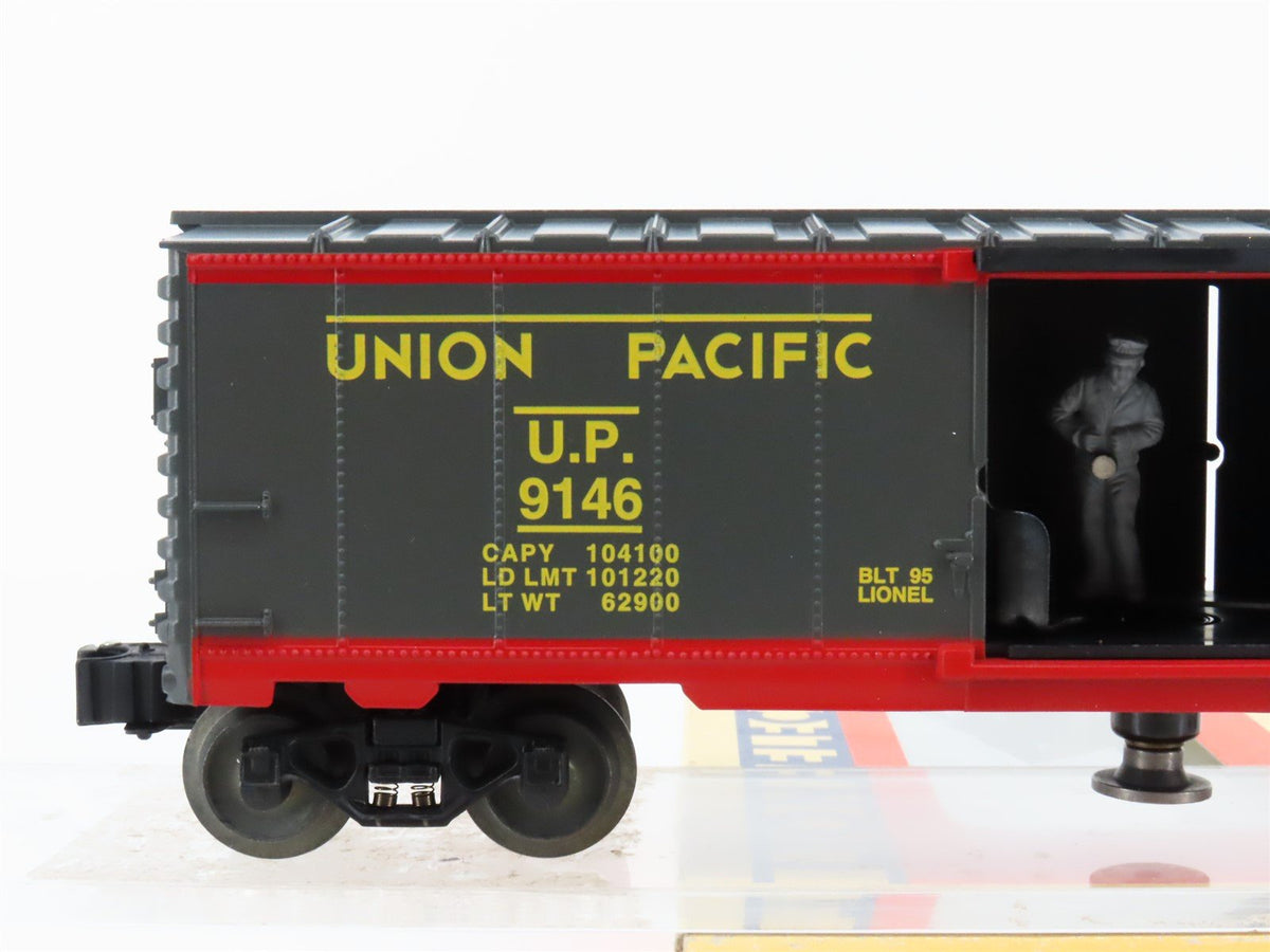 O Gauge 3-Rail Lionel 6-19821 UP Union Pacific Operating Box Car #9146