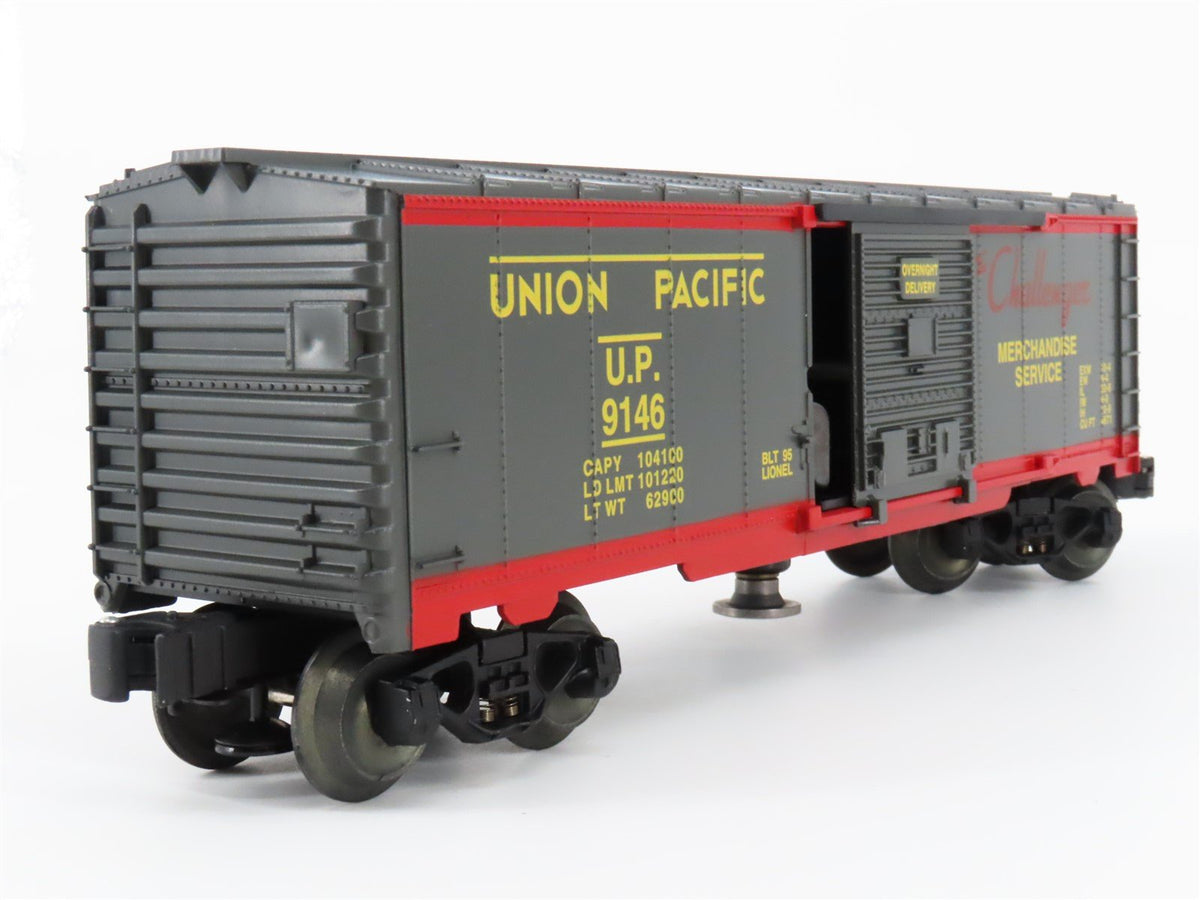 O Gauge 3-Rail Lionel 6-19821 UP Union Pacific Operating Box Car #9146