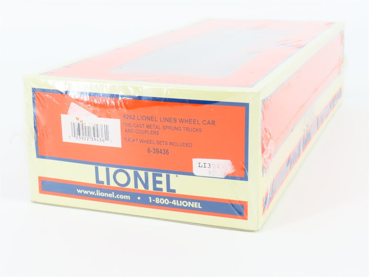 O Gauge 3-Rail Lionel 6-39436 Lionel Lines Wheel Car #6262 - Sealed