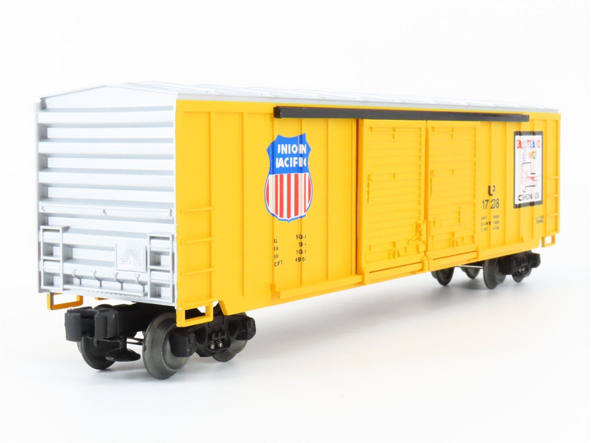 O Gauge 3-Rail Lionel 6-17208 UP Union Pacific Double Door Box Car #17208