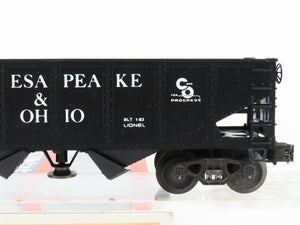 O Gauge 3-Rail Lionel 6-6109 C&O Chesapeake & Ohio Operating 2-Bay Hopper #6109