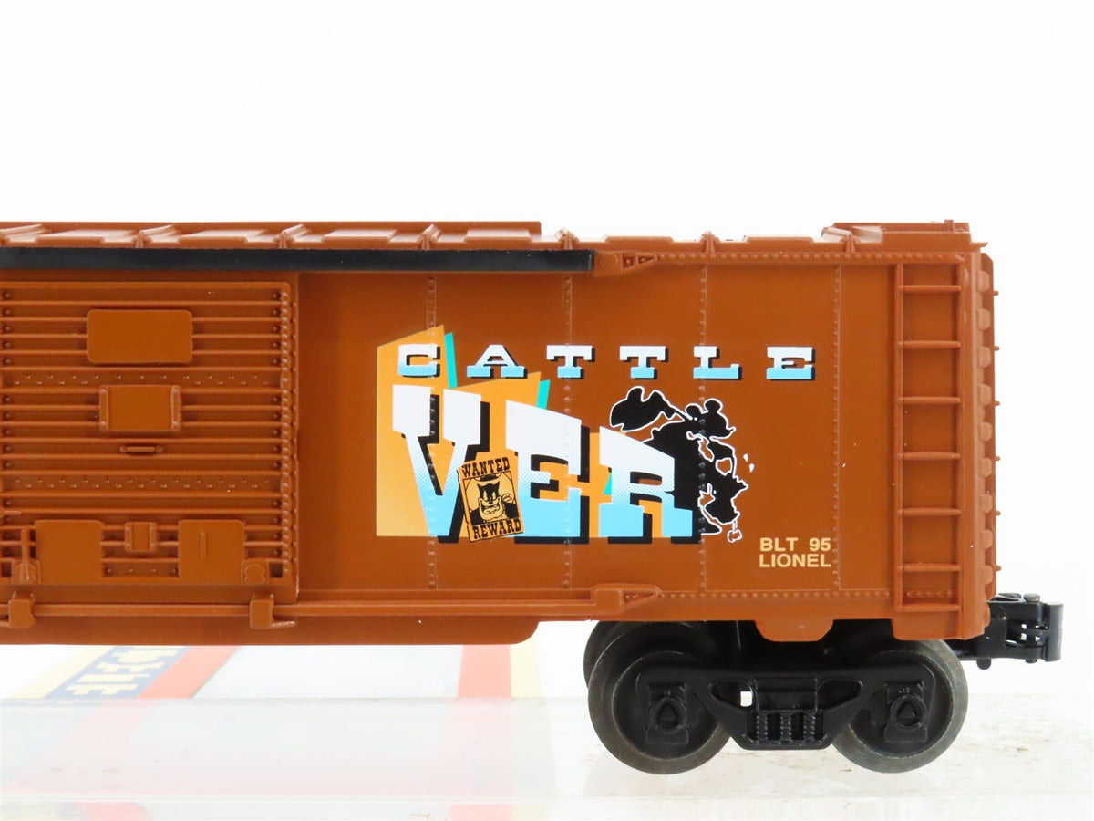 O Gauge 3-Rail Lionel 6-16686 Mickey Mouse &amp; Bad Pete Animated Box Car #16686