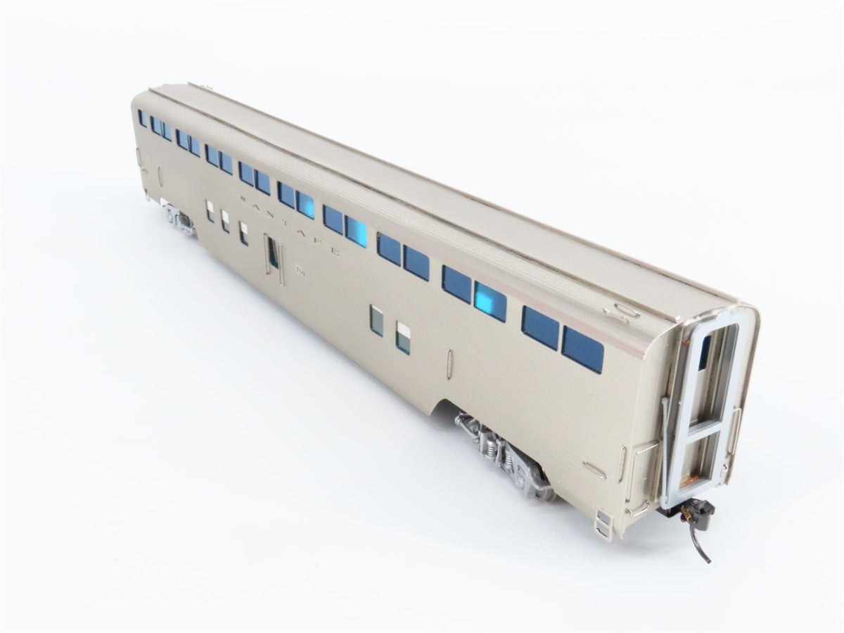 HO Soho BRASS/Plated 0704 ATSF Santa Fe Hi-Level Coach Passenger #700 - Custom