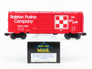 O Gauge 3-Rail Weaver Ultra Line RPCX Ralston Purina Company Box Car #11499