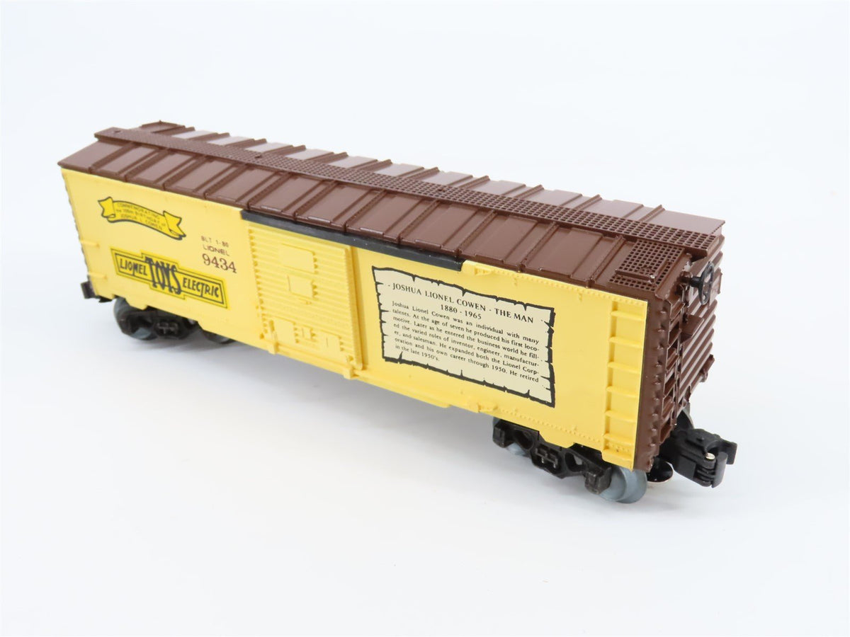 O Gauge 3-Rail Lionel 6-9434 Joshua L Cowen Commemorative Box Car #9434